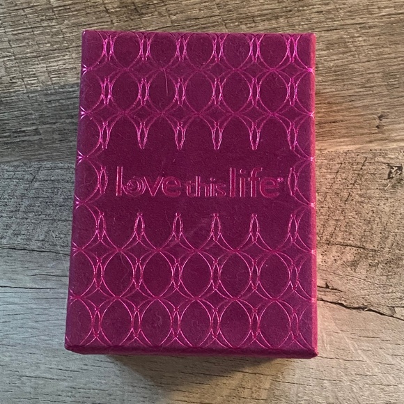 LOVE THIS LIFE Bracelet “Faith" Charms Stainless Crystal Cross Expandable Bangle - Picture 4 of 5